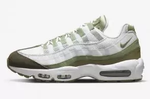 hommes nike air max 95 promotions olive white fd0780-100